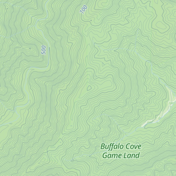 Map of Carr Mountain