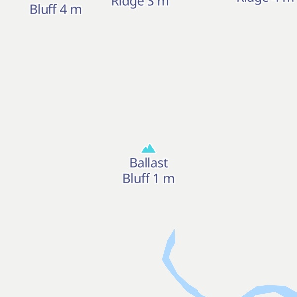 Map of Ballast Bluff