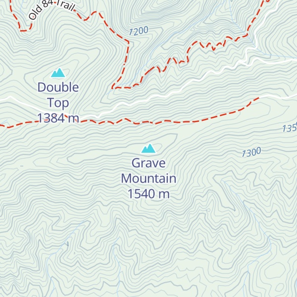 Map of Grave Mountain