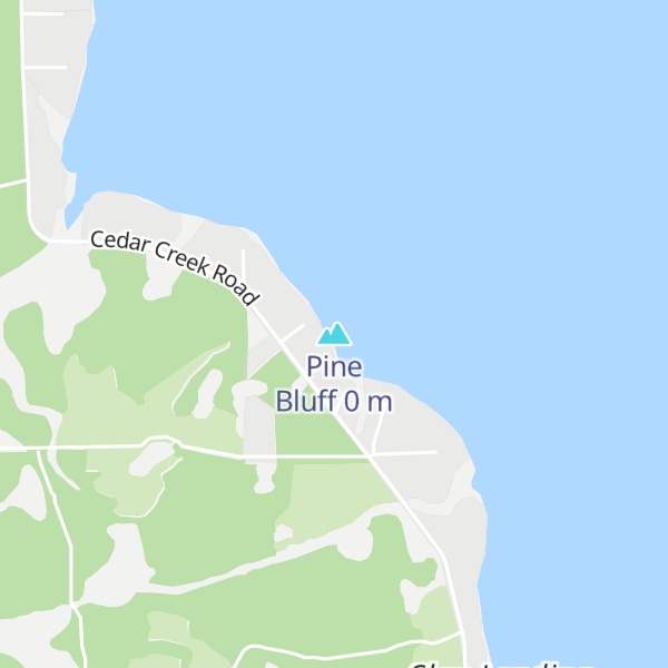Map of Pine Bluff