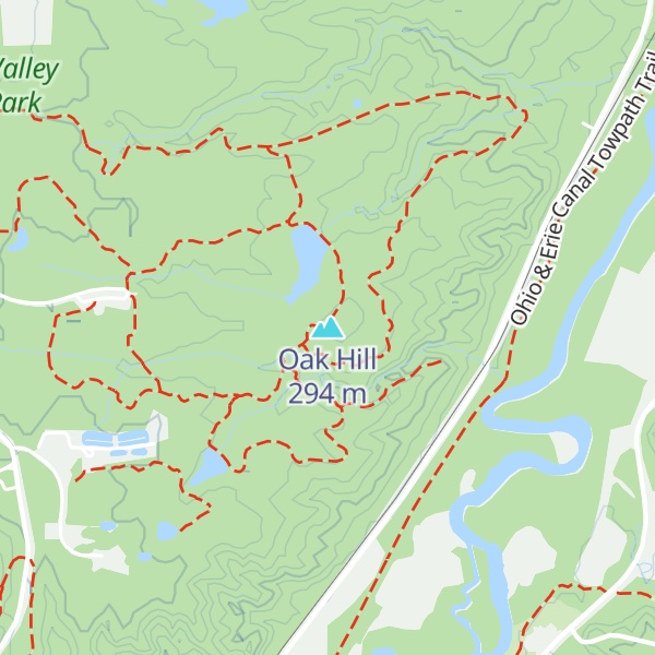 Map of Oak Hill