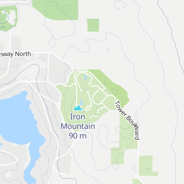 Map of Visitor Center