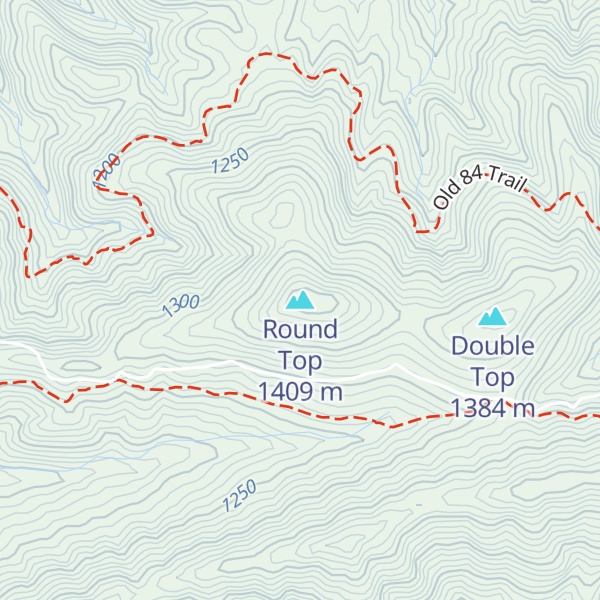 Map of Round Top