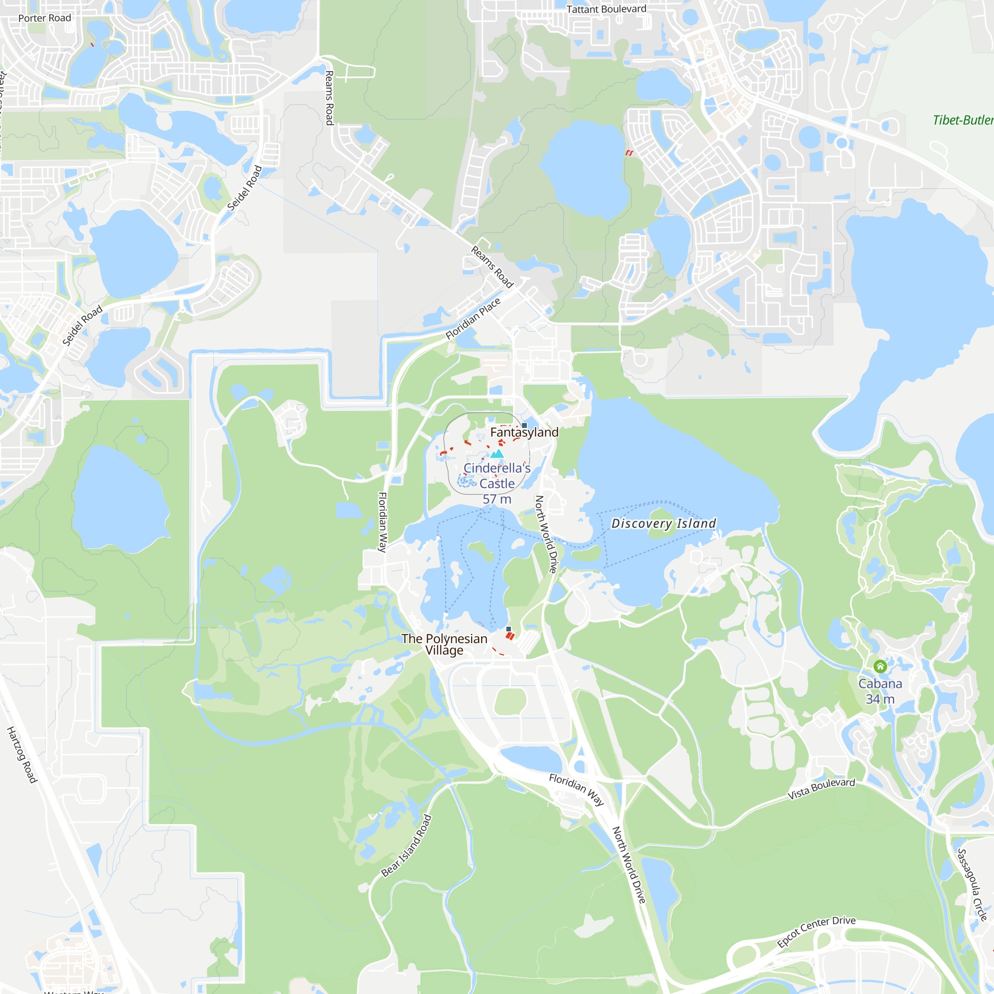 Guest Relations map