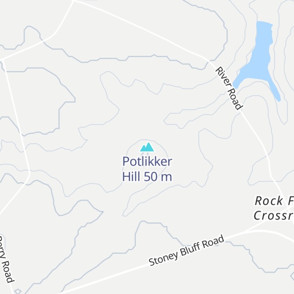 Map of Potlikker Hill