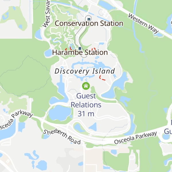 Map of Guest Relations