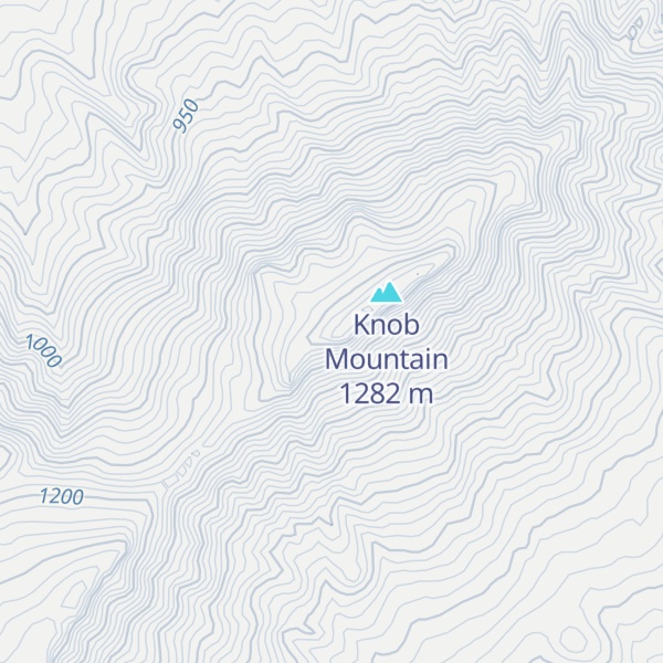 Map of Chimney Rock