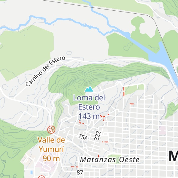 Map of Loma del Estero