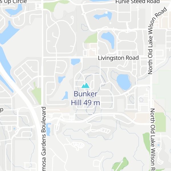 Map of Bunker Hill