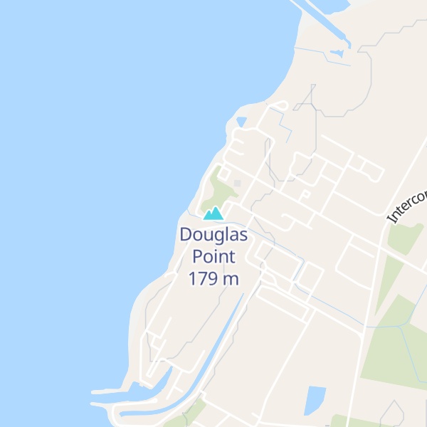 Map of Douglas Point