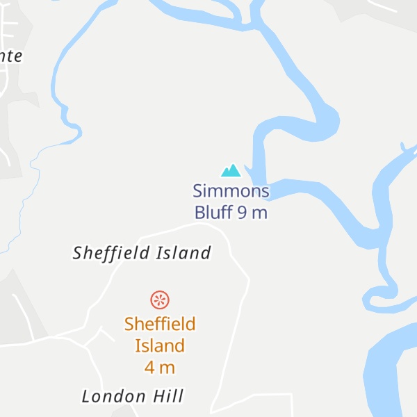 Map of London Hill