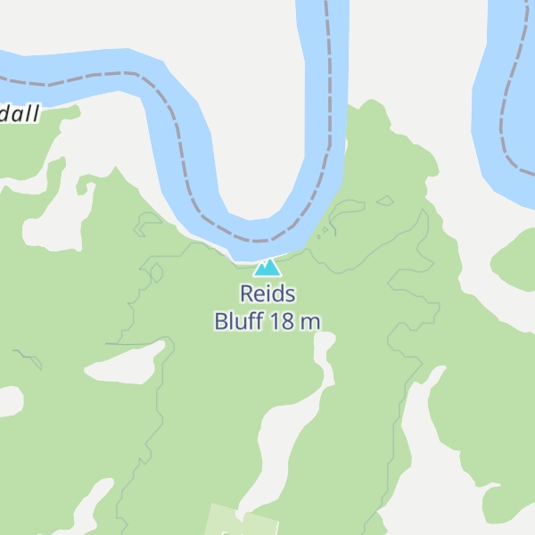 Map of Reids Bluff