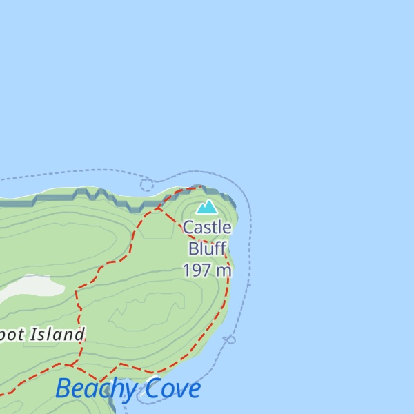 Map of Castle Bluff