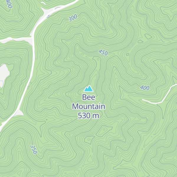 Map of Bee Mountain