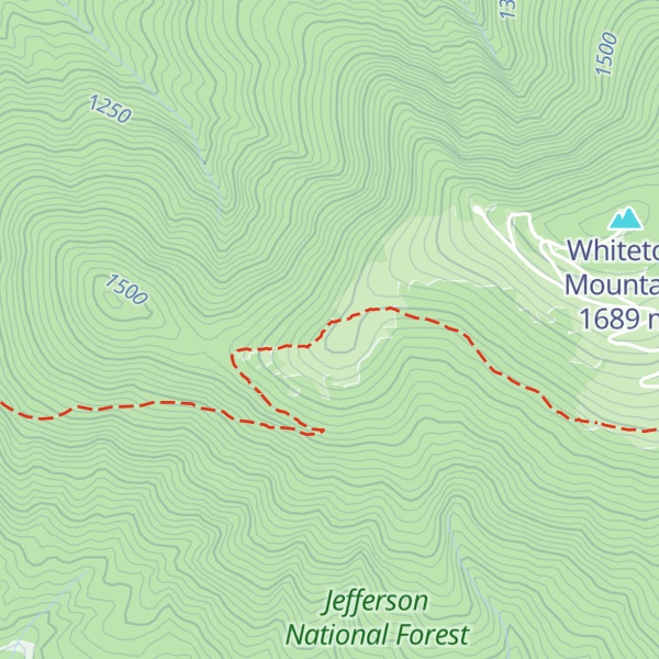 Map of Buzzard Rock