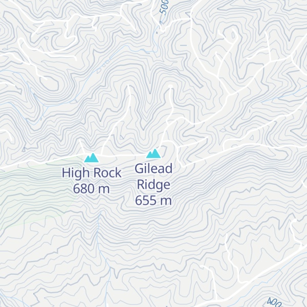 Map of Gilead Ridge