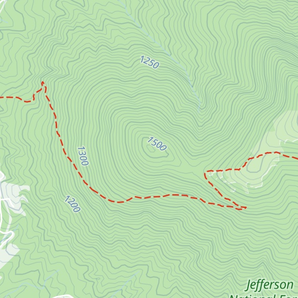 Map of Beech Mountain