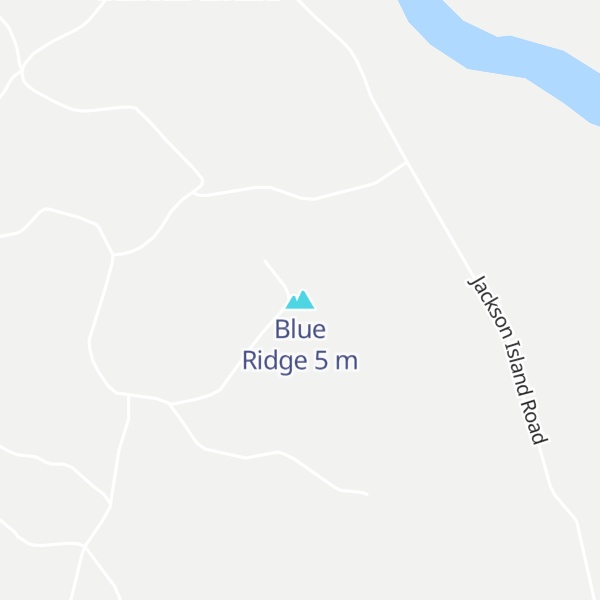 Map of Blue Ridge