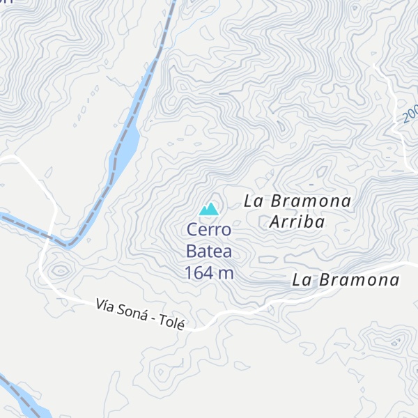 Map of Cerro Batea