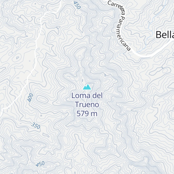 Map of Loma del Trueno
