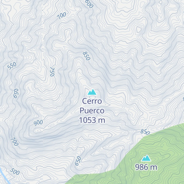 Map of Cerro Puerco