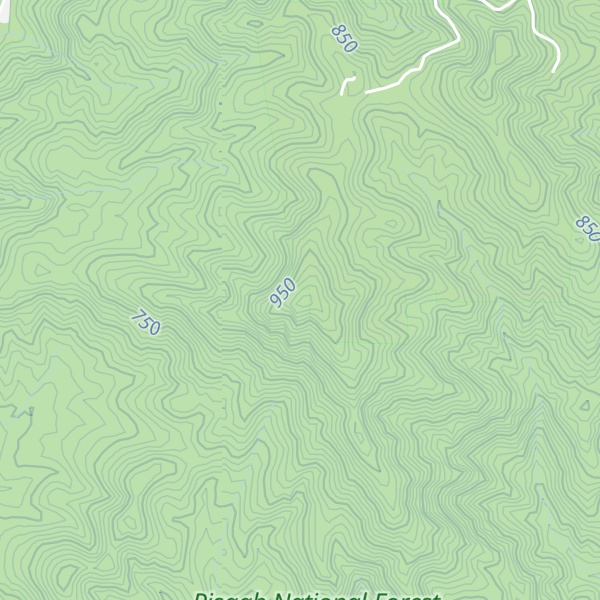 Map of Rocky Knob