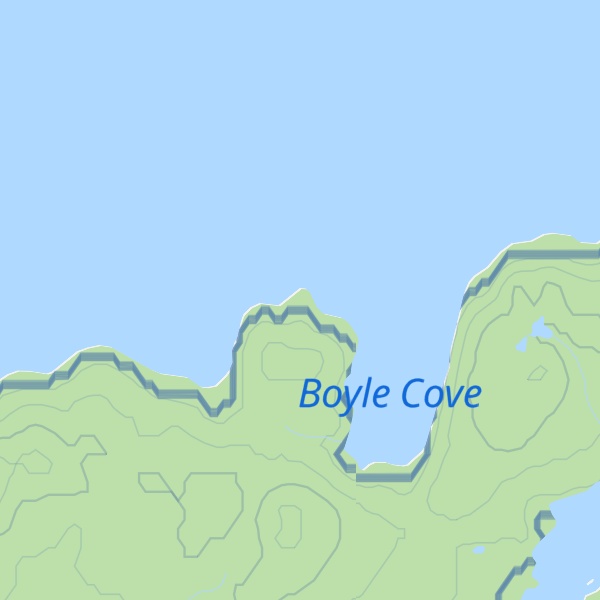 Map of Gibson Point