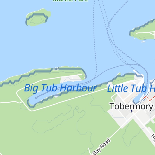 Map of Lighthouse Point