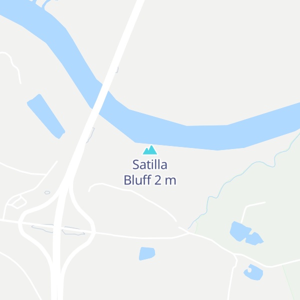 Map of Satilla Bluff