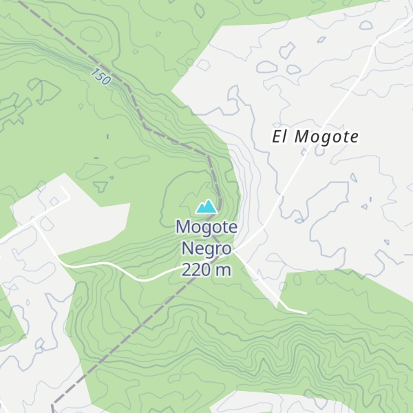Map of Mogote Negro