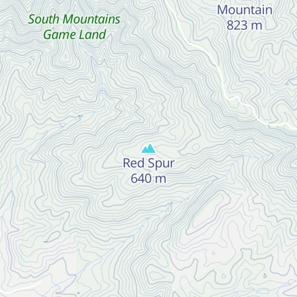 Map of Red Spur
