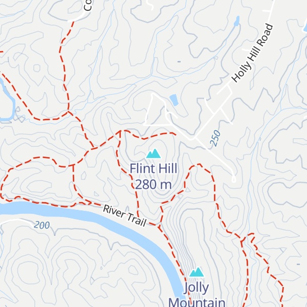 Map of Flint Hill