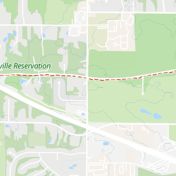 Map of Cuyahoga County high point