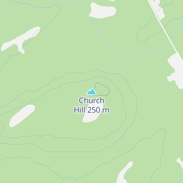 Map of Church Hill