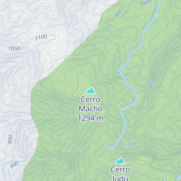 Map of Cerro Macho