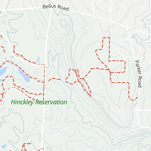 Map of Whipps Ledges