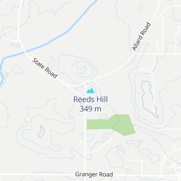 Map of Reeds Hill