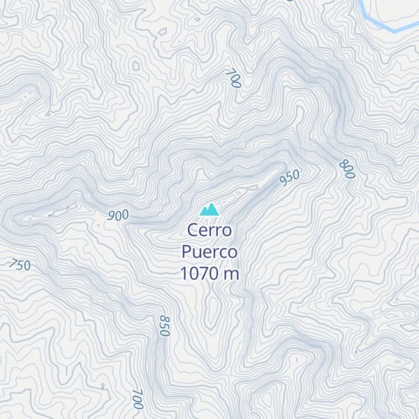 Map of Cerro Puerco