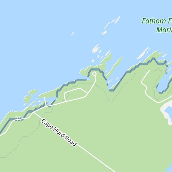 Map of Long Point