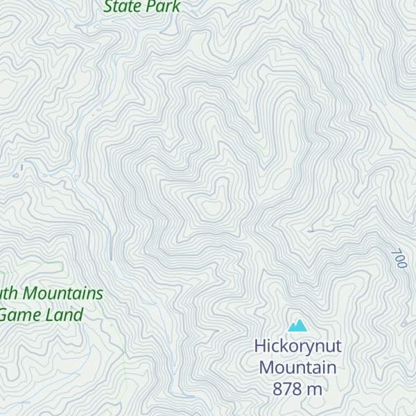 Map of Rainbow Mountain