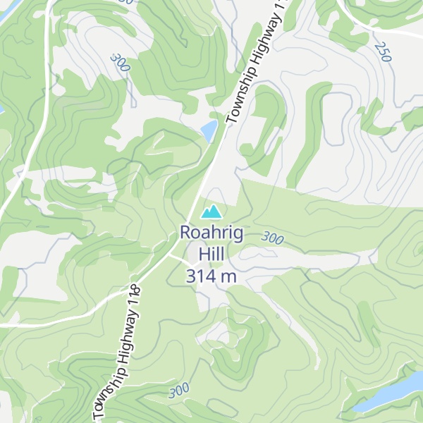Map of Roahrig Hill