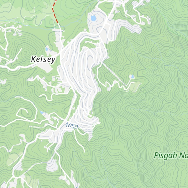 Map of Gay Mountain