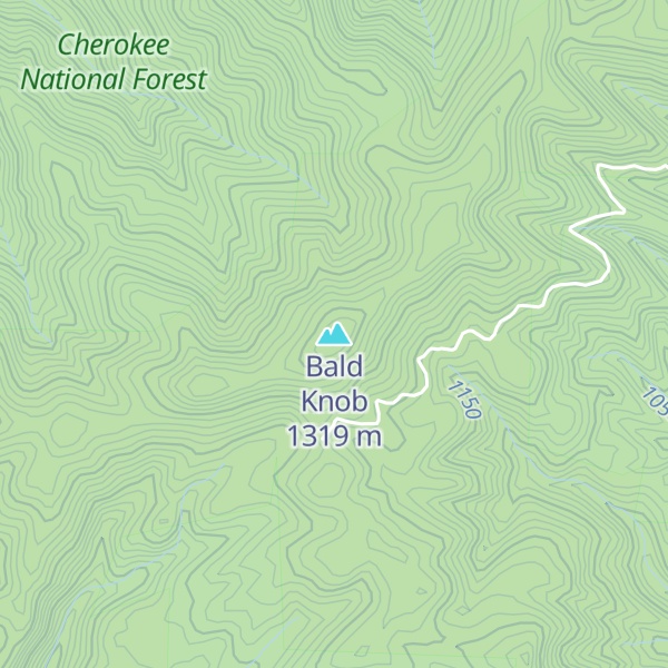 Map of Bald Knob