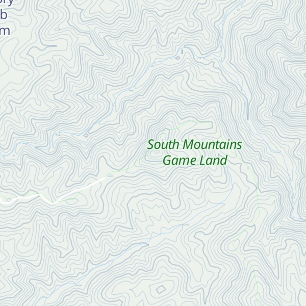 Map of High Peak