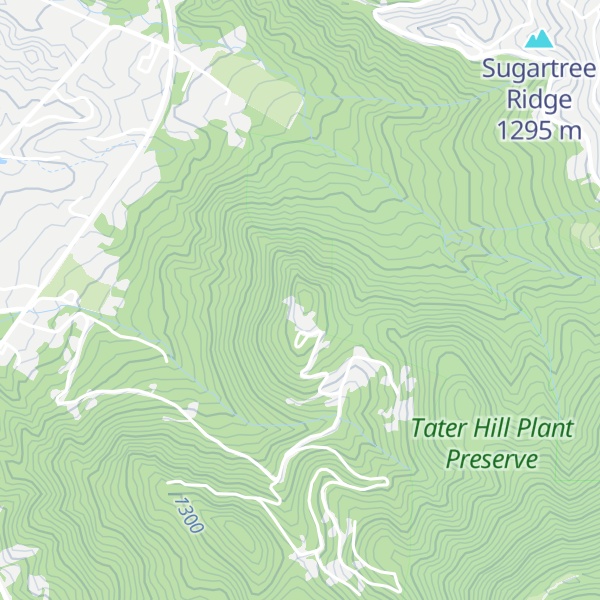 Map of Rocky Knob
