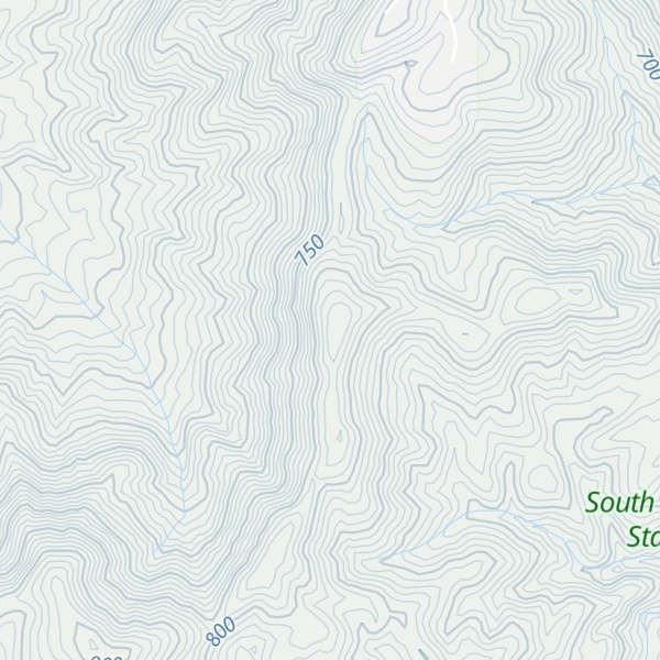 Map of Krunkleton Knob