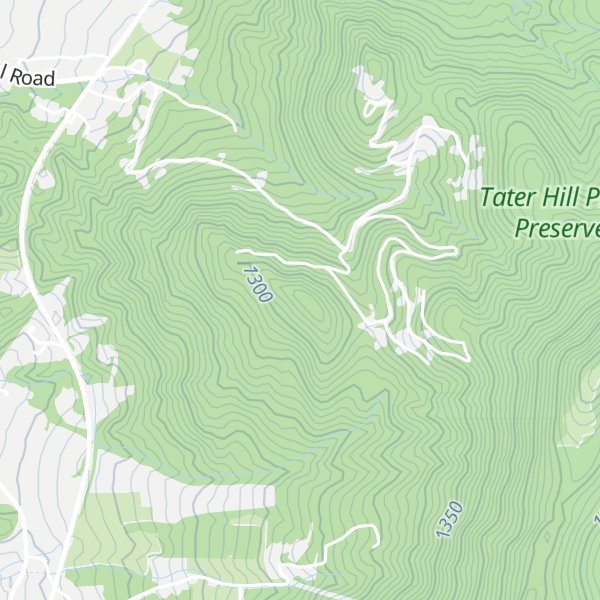 Map of Ellison Mountain