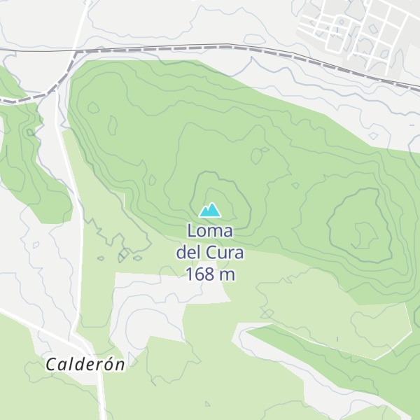 Map of Loma del Cura