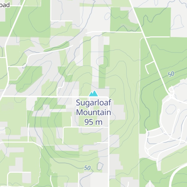 Map of Sugarloaf Mountain