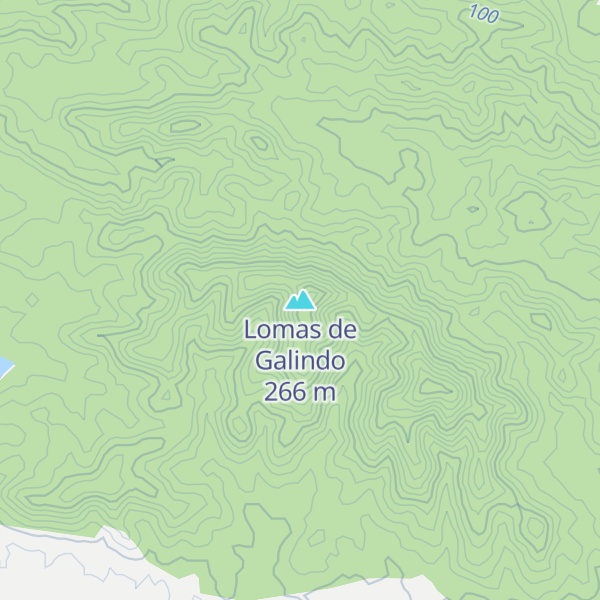 Map of Lomas de Galindo